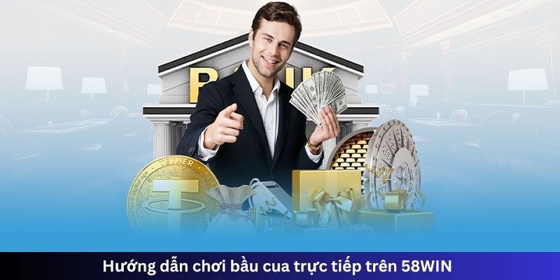 Hướng dẫn chơi bầu cua trực tiếp trên 58WIN